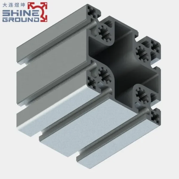 100x100mm T-Slot Aluminum Profile with 8 Slots