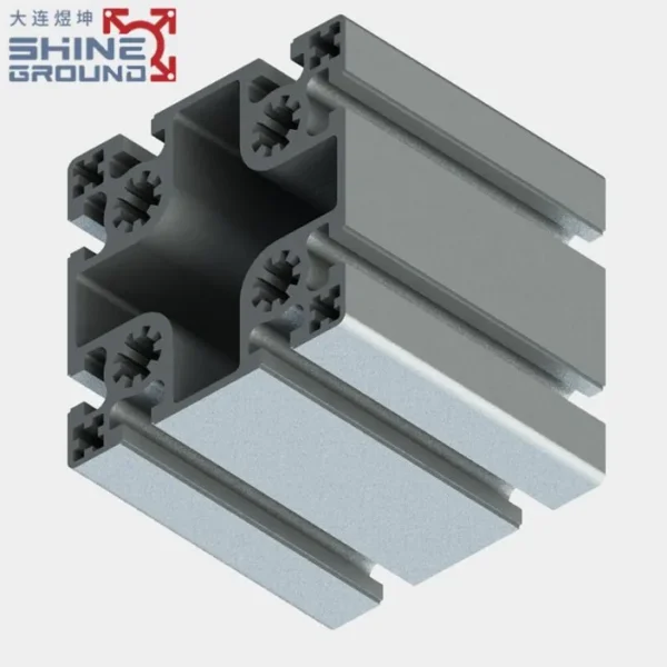 100x100mm T-Slot Aluminum Profile with 8 Slots