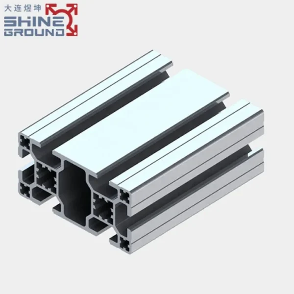 40x80mm T-Slot Aluminum Profile with 6 Slots