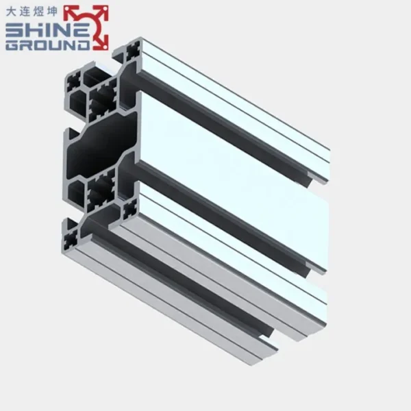 40x80mm T-Slot Aluminum Profile with 6 Slots