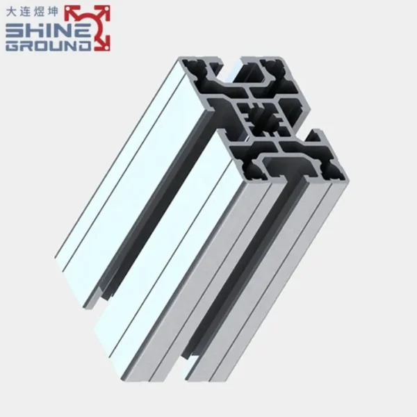45x60mm 4-Slot Structural Aluminum T-Slot Profile