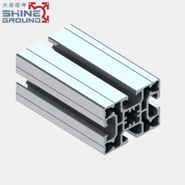 45x60mm 4-Slot Structural Aluminum T-Slot Profile