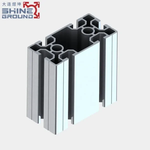 50x100mm T-Slot Aluminum Profile with 6 Slots