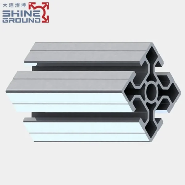 50x50mm T-Slot Aluminum Profile with 4 Slots