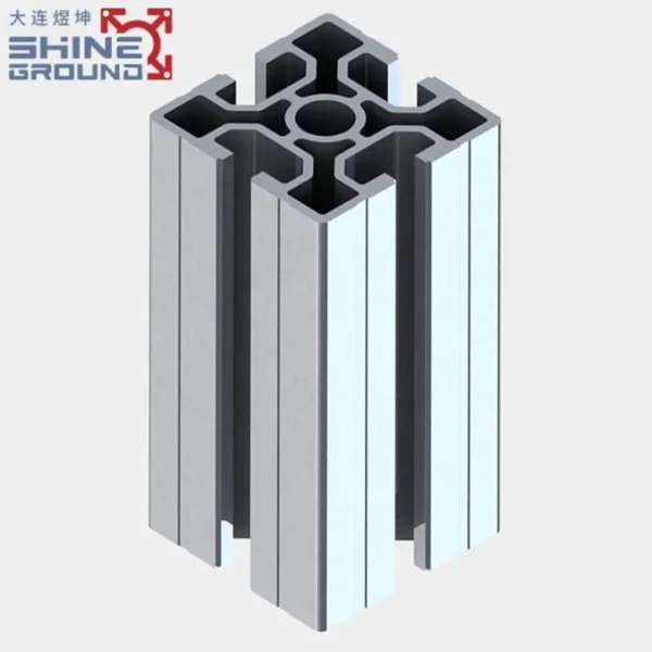 50x50mm T-Slot Aluminum Profile with 4 Slots