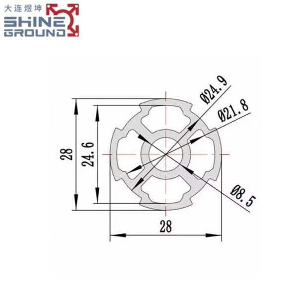 Aluminum Lean Pipe Loaded Frame
