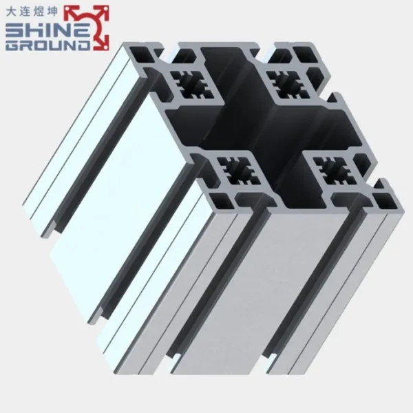 Heavy 100x100 T-Slot Aluminum Profile with 8 Slots