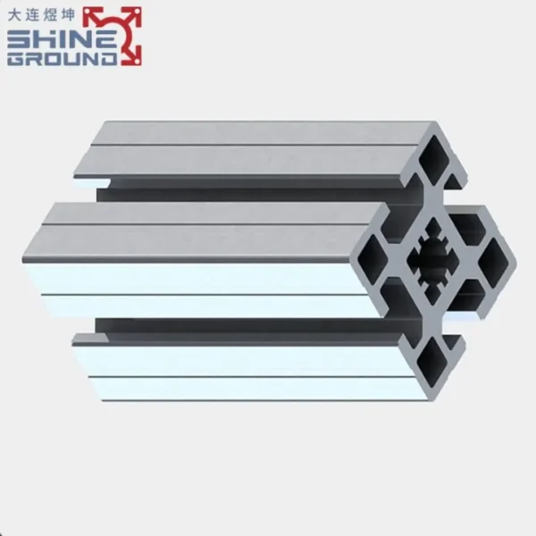 Heavy Duty 50x50mm 4-Slot T-Slot Aluminum Profile