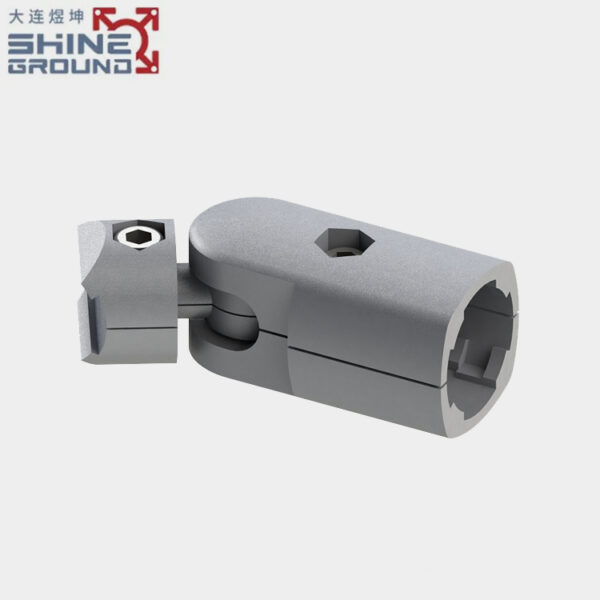 ​​180-Degree Fixed External Connector for 28mm Lean Pipes​​