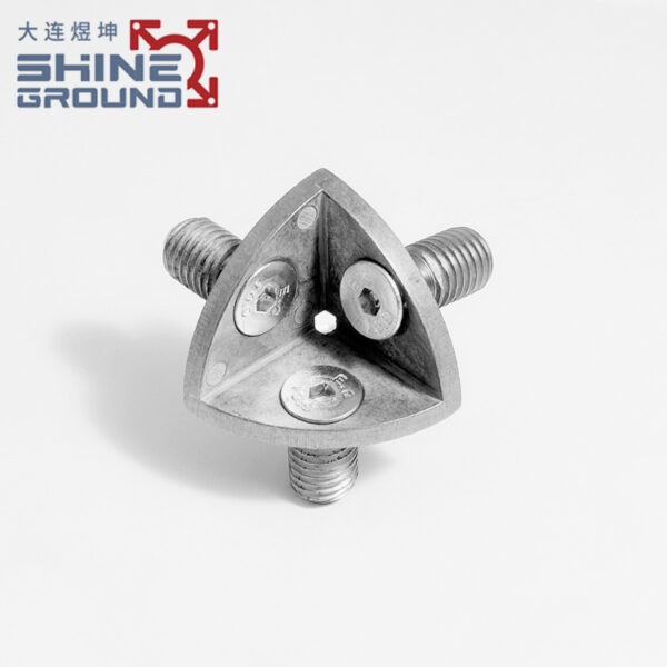 3-Way Rounded Corner Joining Bracket​​