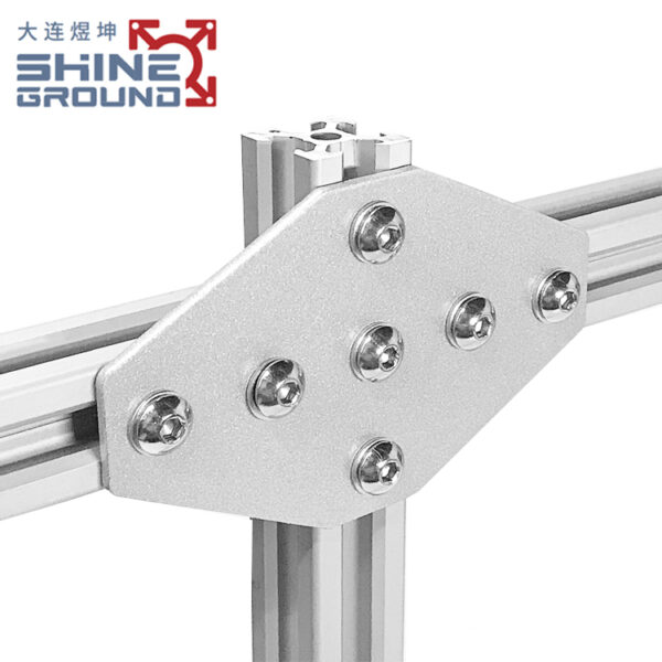 7-Hole Cross Flat Plate Connector