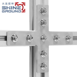 Cross Joint Plate for Aluminum Profiles