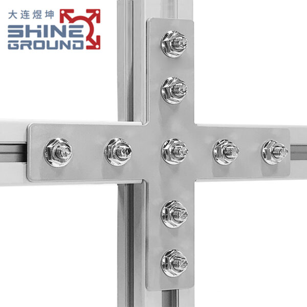 Cross Joint Plate for Aluminum Profiles