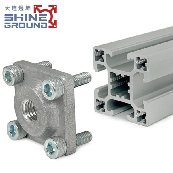 ​​Strut End Mounting Plate for Leveling Feet​​