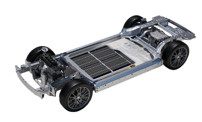 Electric Vehicle with Aluminum Frame