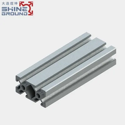 Profilés d'extrusion d'aluminium 2040 à 6 fentes