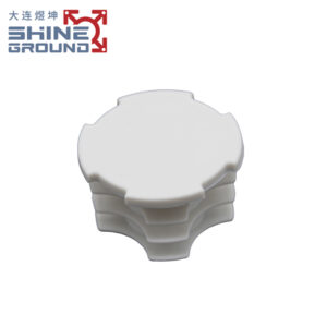 Embout intérieur D28 pour profilés de tubes en aluminium à profil incliné