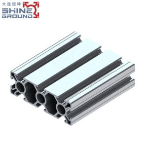 30×90 T-Nut-Aluminium-Strangpressprofile, 8 Nuten