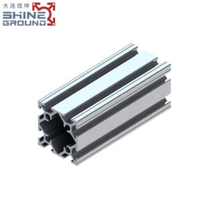 Perfil de extrusión de aluminio 4040 con 8 ranuras