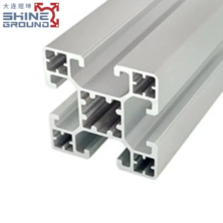 Profilé en aluminium à rainure en T 4040, 4 rainures – Image 3