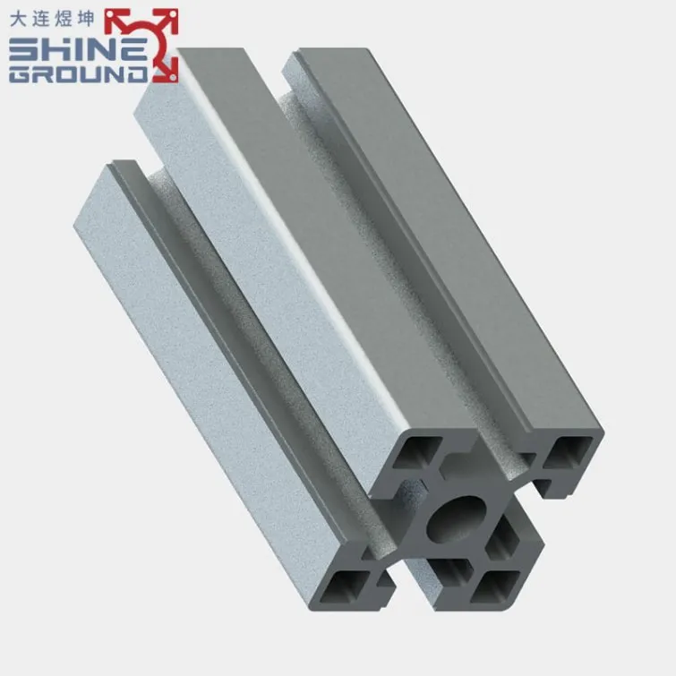 Perfil en T de aluminio de 45×45 mm con 4 ranuras - Imagen 7