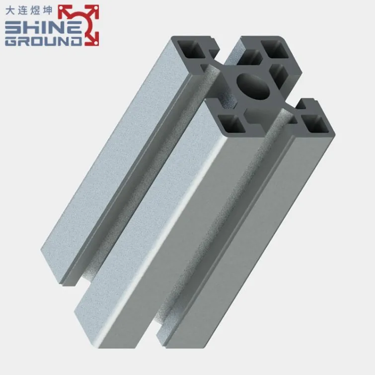 Perfil en T de aluminio de 45×45 mm con 4 ranuras - Imagen 5