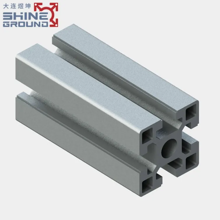 Perfil en T de aluminio de 45×45 mm con 4 ranuras - Imagen 4