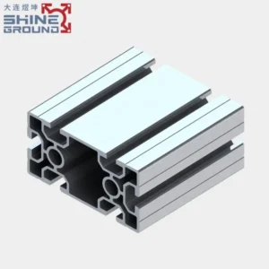 Profilé d'extrusion en aluminium à rainures en T 50x100 pour charpentes robustes