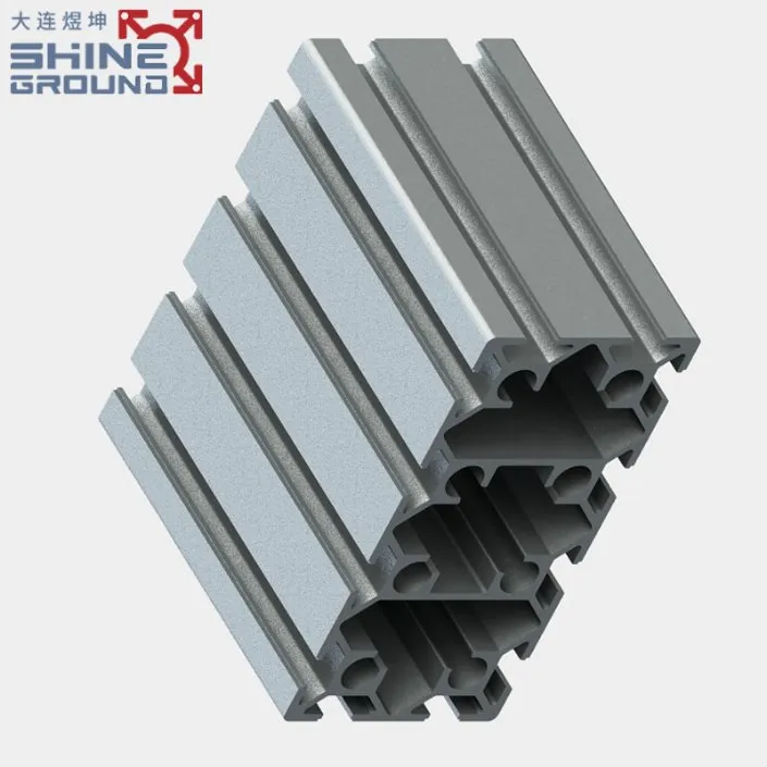 60×120 Aluminium-Rahmenprofil mit 12 Schlitzen – Bild 7