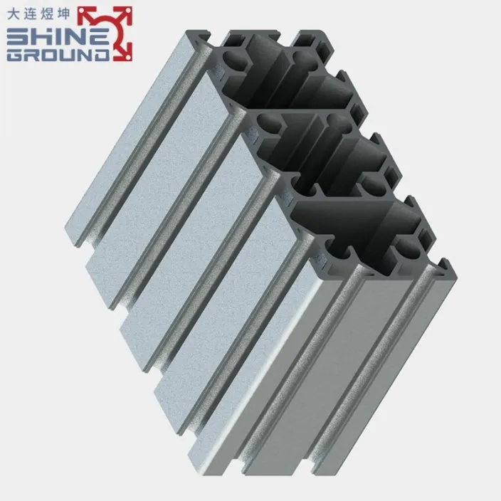 60×120 Aluminium-Rahmenprofil mit 12 Schlitzen – Bild 3