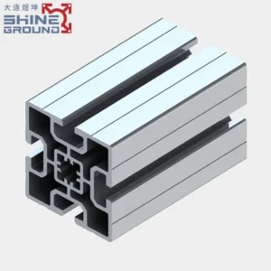 Aluminiumprofil 6060 mit 4 Schlitzen