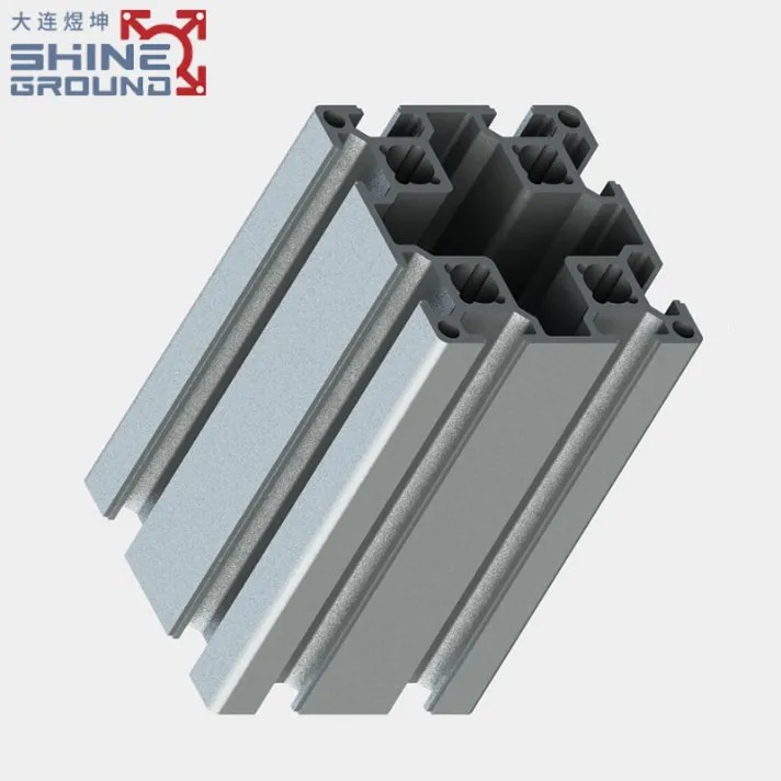 6060 Aluminium-Strangpressprofil mit 8 Schlitzen – Bild 5