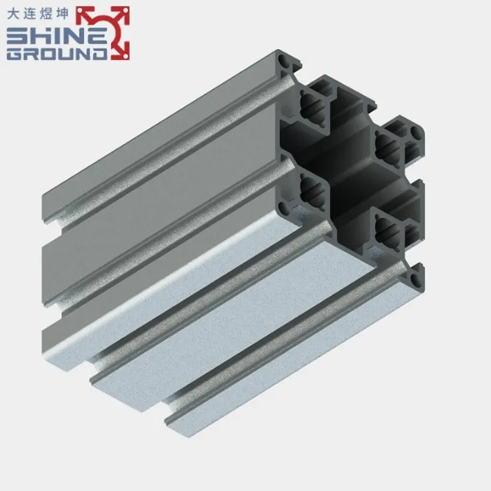 6060 Aluminium-Strangpressprofil mit 8 Schlitzen – Bild 4