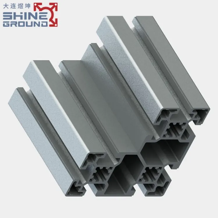 Perfil de extrusión de aluminio con ranura en T de alta resistencia 9090 L – 8 ranuras - Imagen 5