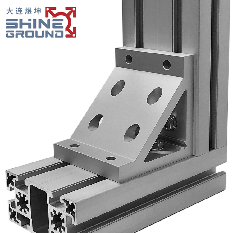 Soporte de perfil angular de aluminio 100x100x15 - Imagen 3