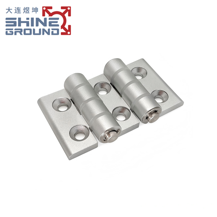 Charnière en aluminium pour profilés à rainure en T – Image 3