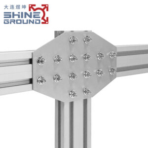 Hochleistungs-Kreuzverbindungsplatte für T-Nut-Aluminiumprofile