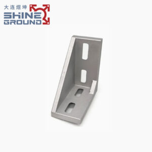 Équerres d'angle moulées sous pression pour profilé en aluminium 30*60