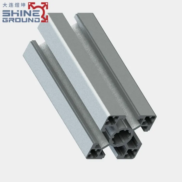 Profilé en aluminium à rainure en T 4040, 4 rainures – Image 6