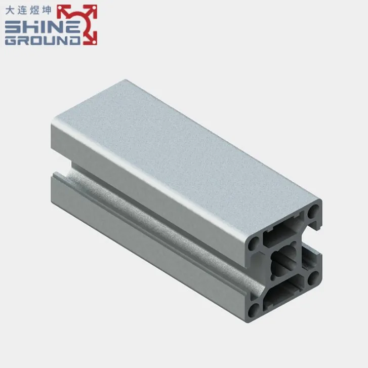 Perfil de aluminio 3030 con ranura en T y 2 ranuras. - Imagen 3