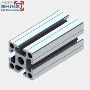 Profilé aluminium rainuré 45×45, 4 rainures