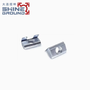 Federblattmutter für Aluminiumprofile