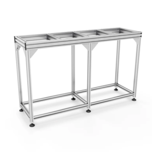 Support pour aquarium sur mesure en aluminium